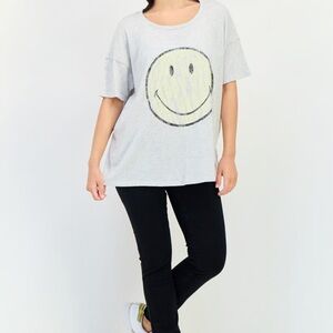 Aerie Offline Smiley Face T-shirt